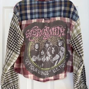 AEROSMITH Flannel Concert Shirt